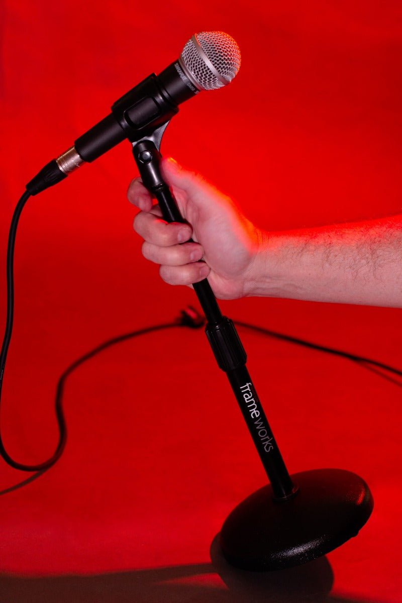 Gator Round Base Desktop Mic Stand