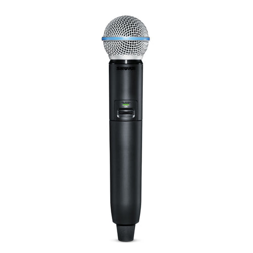 Shure GLXD24R+B58 Vocal Rack system with BETA58A microphone, View 3