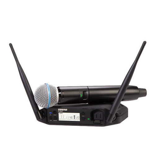 Shure GLXD24+B58 vocal system with Beta58A microphone, View 1