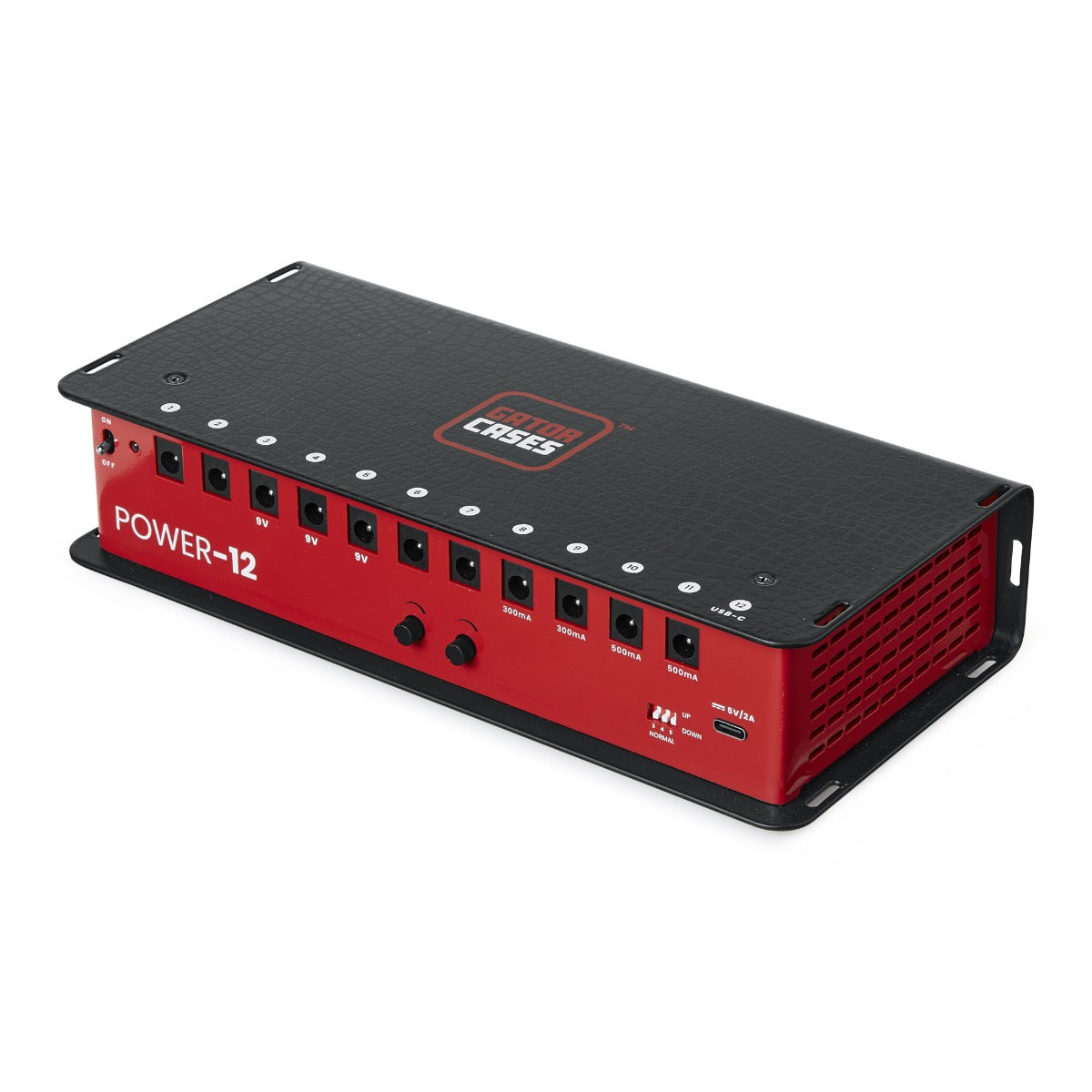 Gator GTR-PWR12 Pedalboard Power Supply with 12 Isolated Outputs, View 1