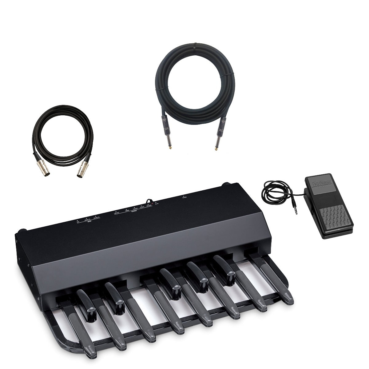 hammond pedal board Hammond XPK-130G 13-note MIDI Pedal Board CABLE KIT