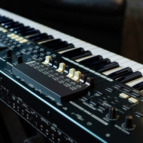 Hammond SK Pro 61 Portable Organ back angle view