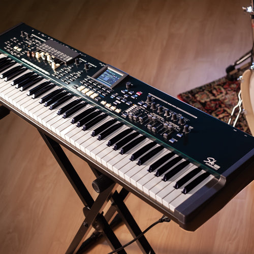 Hammond SK Pro 61 Portable Organ top angle view