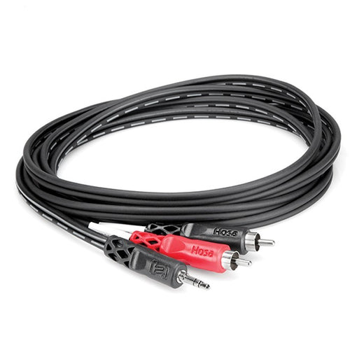 Hosa CMR-206 3.5mm TRS to Dual RCA - 6'