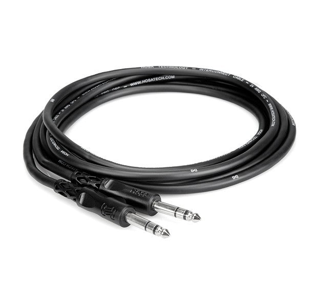 Hosa CSS-115 Balanced Interconnect 1/4" TRS to 1/4" TRS - 15'