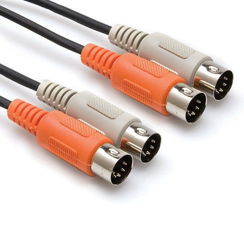 hosa mid-301 midi cable - 1'