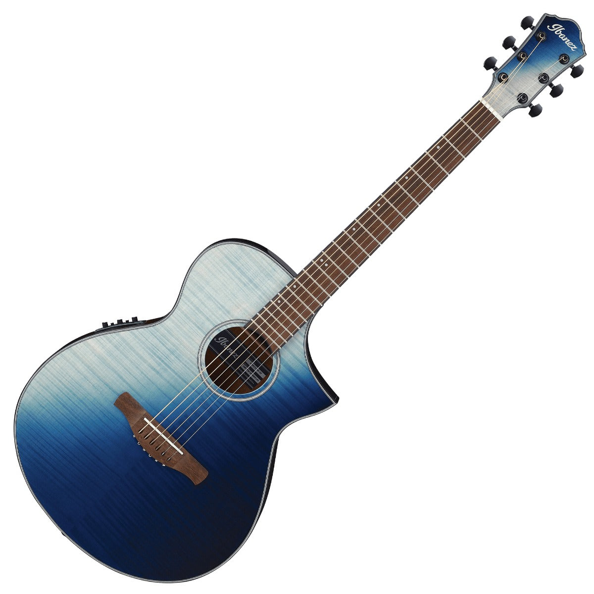 Ibanez AEWC32FM Acoustic-Electric Guitar - Indigo Sunset Fade