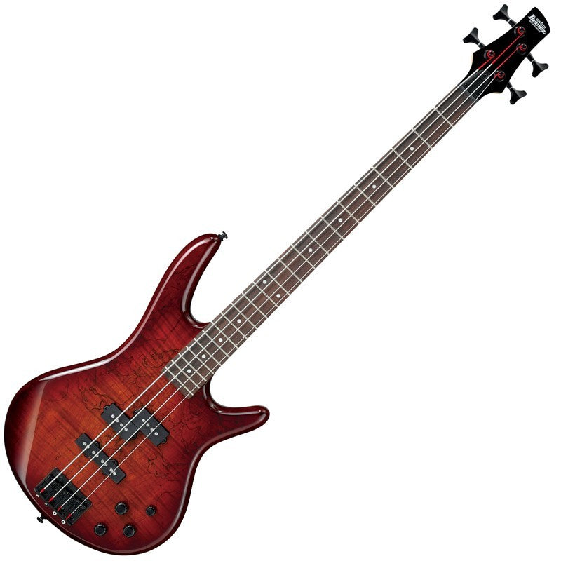 Ibanez GSR200SM 4-String Bass Guitar - Charcoal Brown Burst