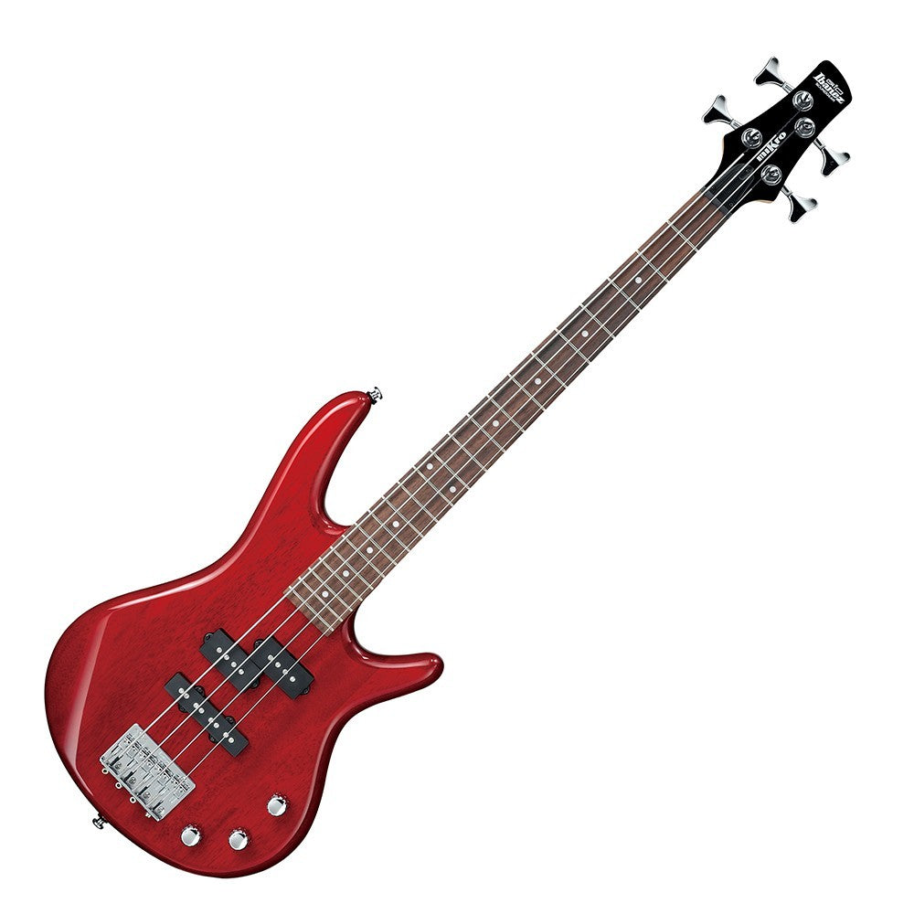 Ibanez GSRM20 miKro 4-string Bass Guitar - Transparent Red