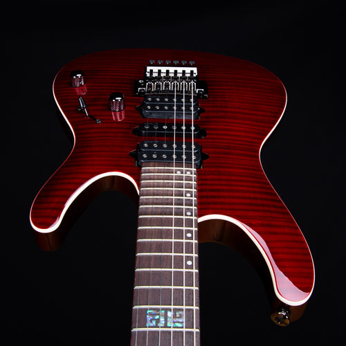 IBANEZ KIKO100 Kiko Loureiro Signature Electric Guitar - Transparent Ruby Red view 7