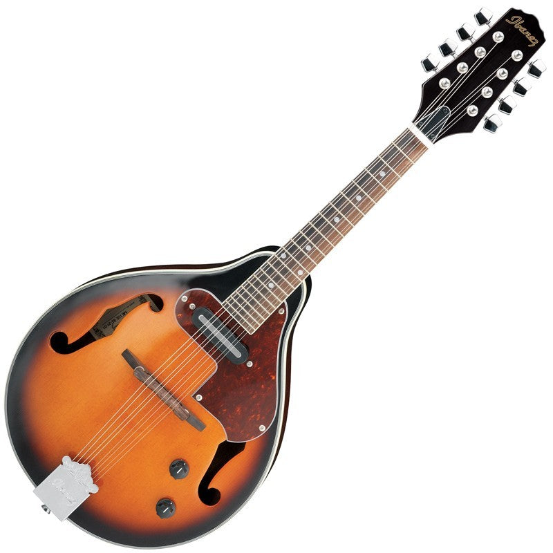 Ibanez M510E Ac/El Mandolin - Brown Sunburst High Gloss Finish
