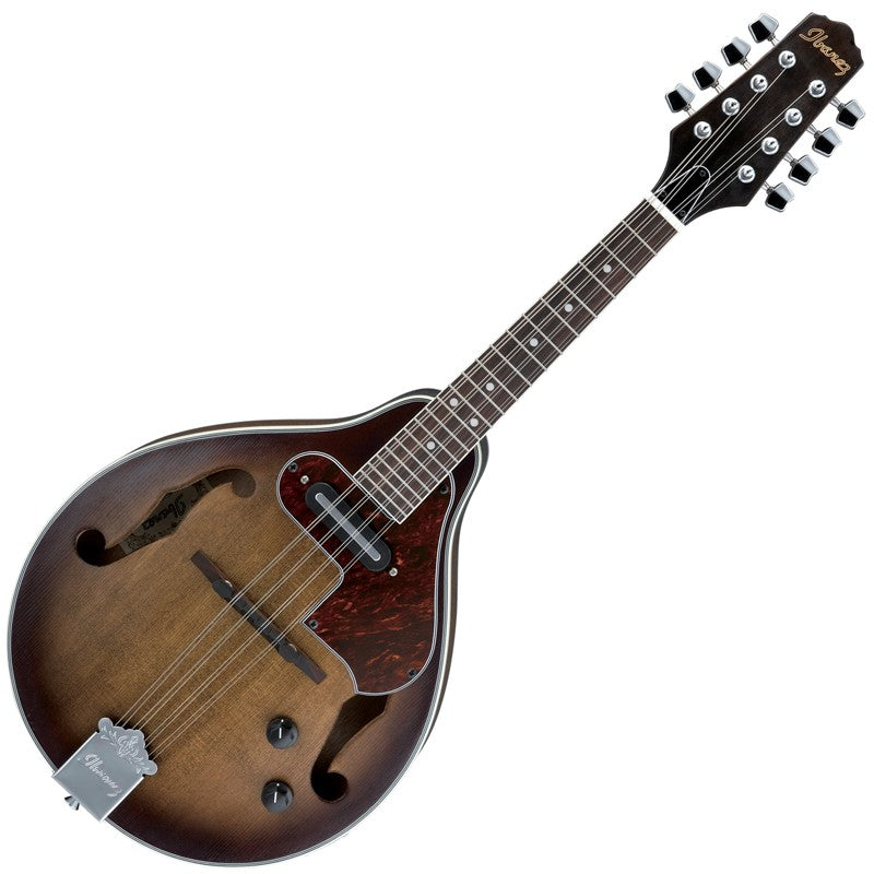 Ibanez M510E Ac/El Mandolin - Open Pore Vintage Sunburst Finish