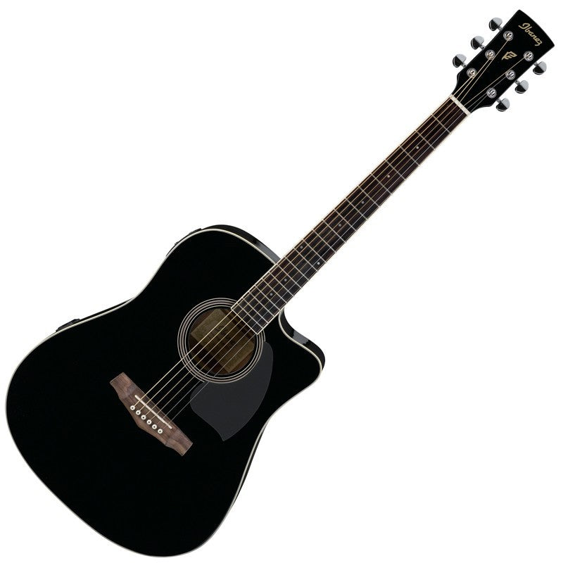 Ibanez PF15ECE Acoustic-Electric Guitar - Black