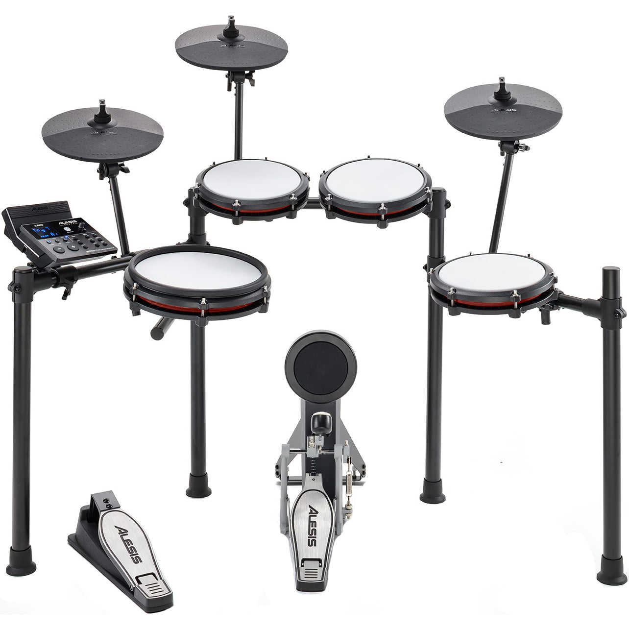 Alesis Nitro Max Mesh Electronic Drum Set, View 1