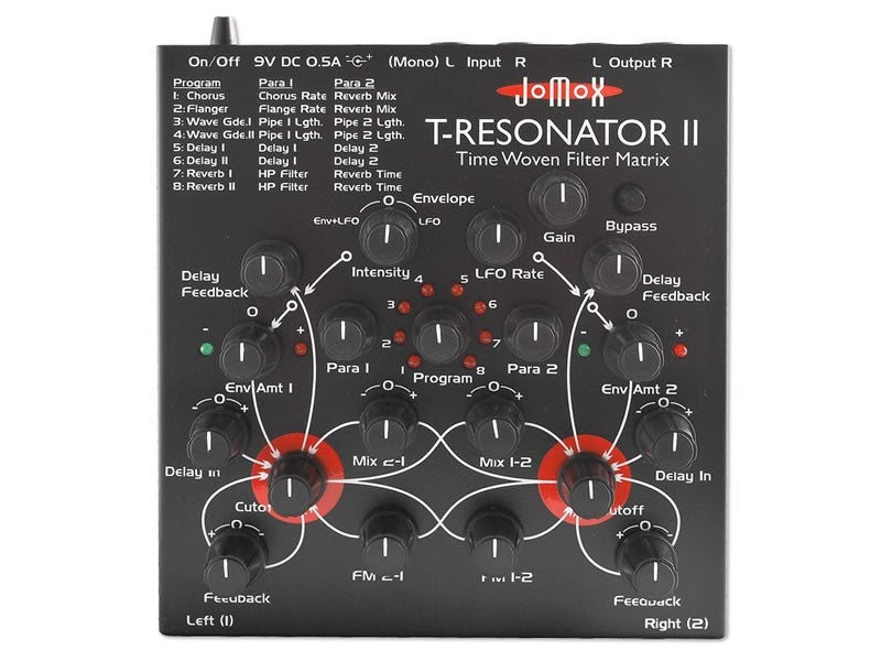 Jomox T-RESONATOR II タイムワーブフィルター JoMoX T-Resonator II Time Woven Filter Matrix – Kraft Music