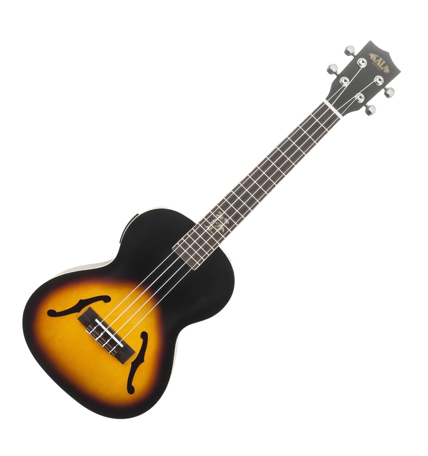 Kala KA-JTE/2TS Acoustic-Electric Tenor Archtop Ukulele - Sunburst