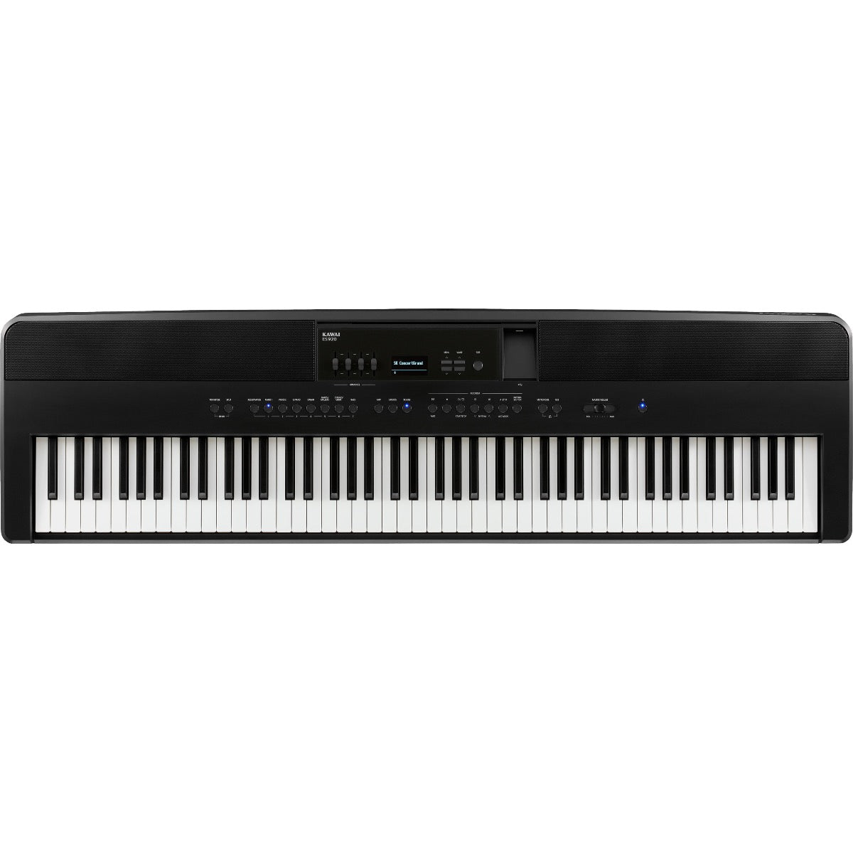 Top view of Kawai ES920 Portable Digital Piano - Black