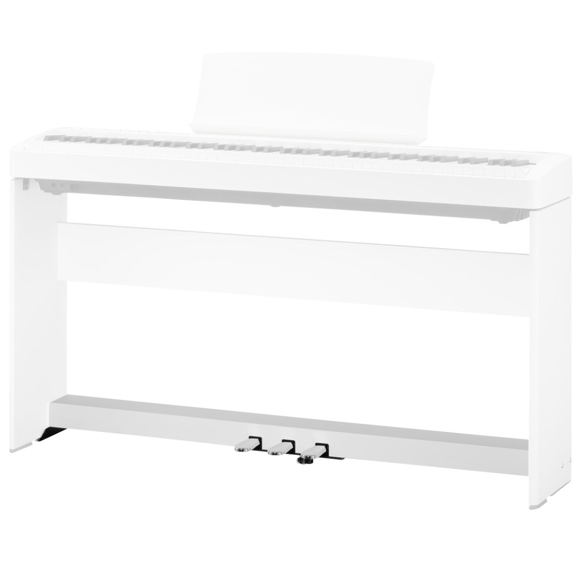 Kawai F-351 Triple Pedal - White