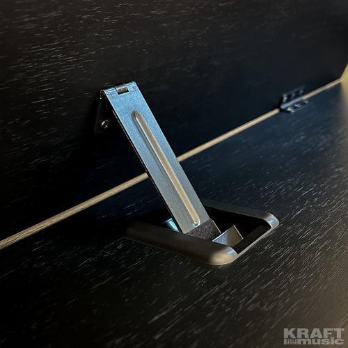 Kawai CA401 Concert Artist Digital Piano - Satin Black - Adjustable music rest bracket
