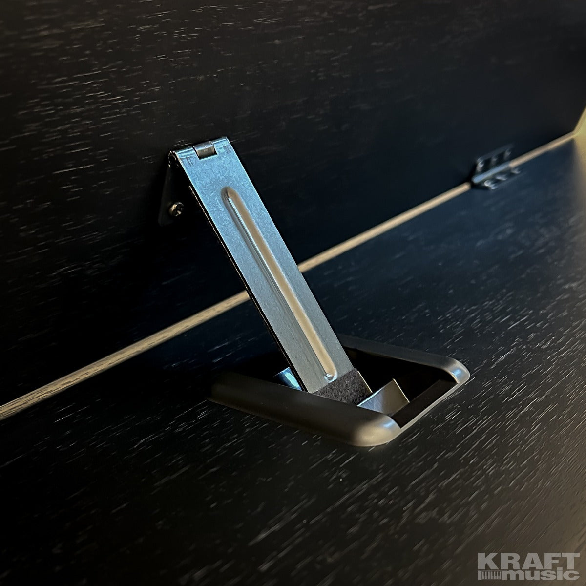 Kawai CA401 Concert Artist Digital Piano - Satin Black - Adjustable music rest bracket
