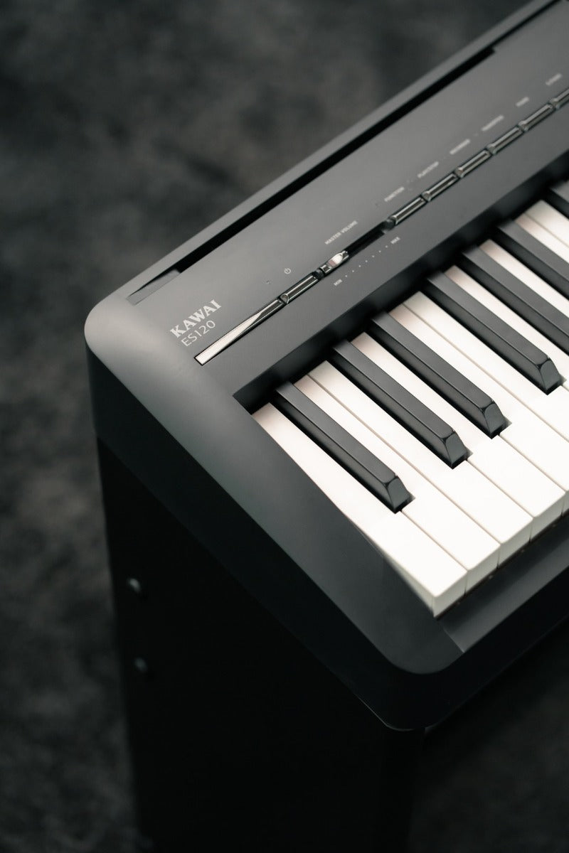 Kawai ES120 Portable Digital Piano - Black, View 9