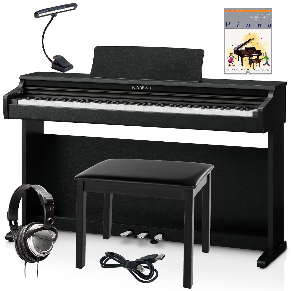 Piano numérique KAWAI KDP120-B noir mat