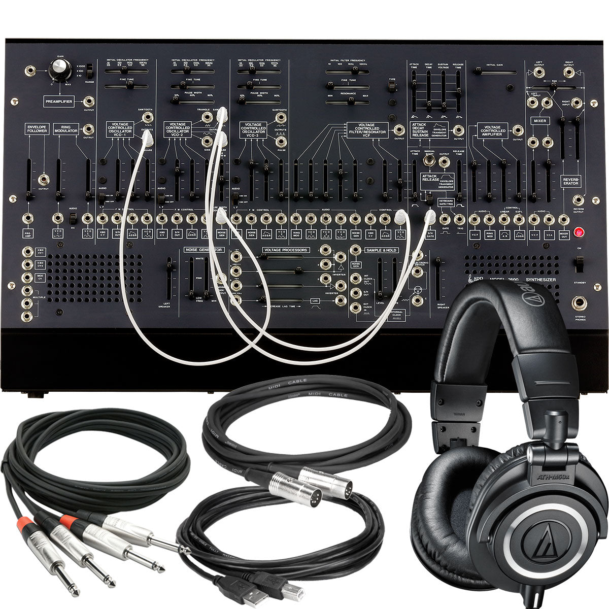 Korg ARP 2600 M Semi-Modular Analog Synthesizer STUDIO KIT – Kraft Music