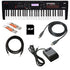 Korg Kross 2 61 Music Workstation - Matte Black CABLE KIT