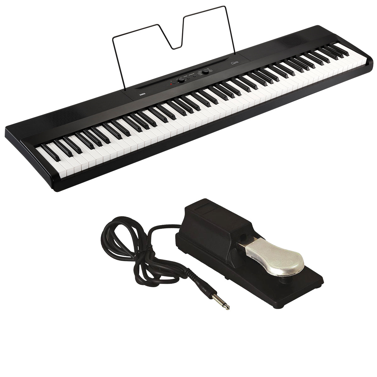 casio cdp s100 sustain pedal Korg L1 Liano 88-Key Digital Piano