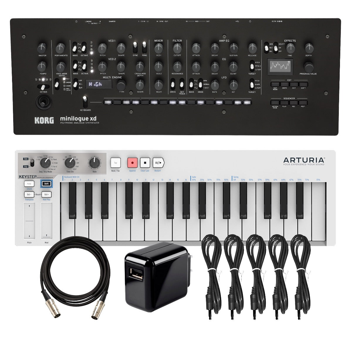 Korg Minilogue XD Module Polyphonic Analog Synthesizer CONTROLLER RIG –  Kraft Music