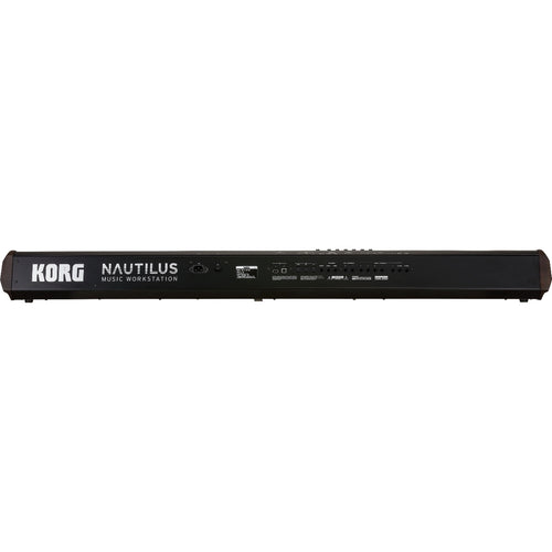 Rear view of Korg Nautilus 88-Key Music Workstation