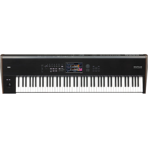 Top view of Korg Nautilus 88-Key Music Workstation