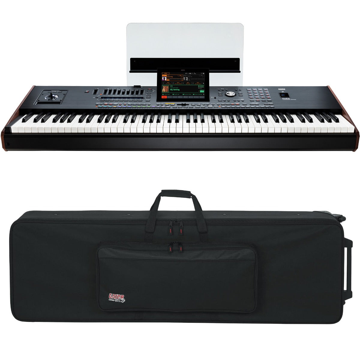 Korg PA5X 88-key Professional Arranger Workstation Keyboard CARRY