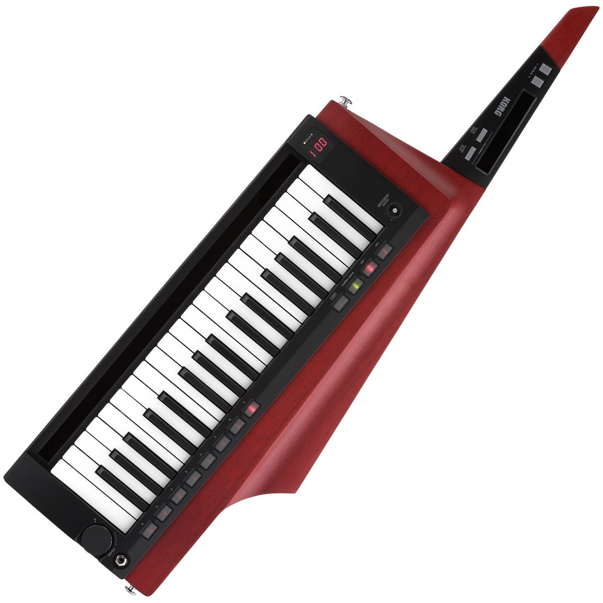 Korg RK-100S 2 Keytar - Translucent Red View 1