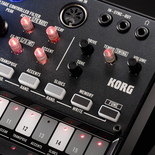 Korg Volca Nubass Vacuum Tube Synthesizer