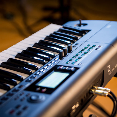 Style shot of the back angle of the KORG i3