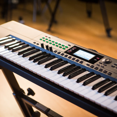 Style shot angle of the KORG i3