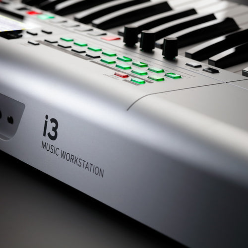 KORG i3 Music Workstation - Matte Silver