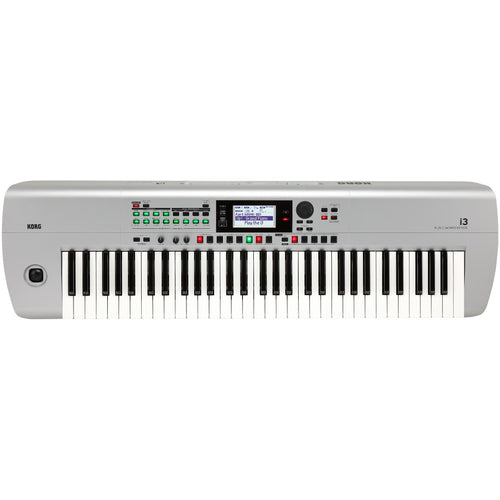 Alternate Top view of korg i3 in silver