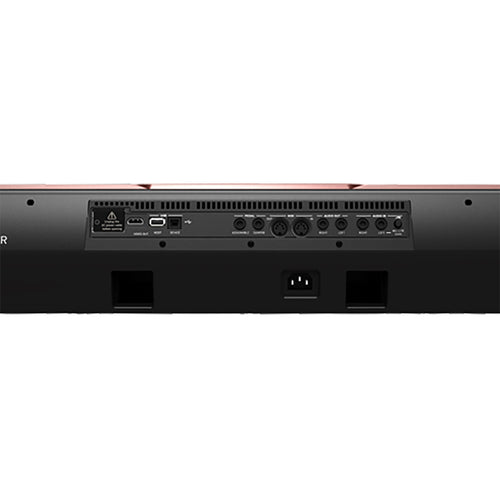 Korg Pa700OR Oriental Arranger Keyboard rear panel