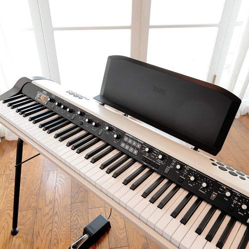 Korg SV288S Stage Vintage Piano - Vintage Creme - music rest