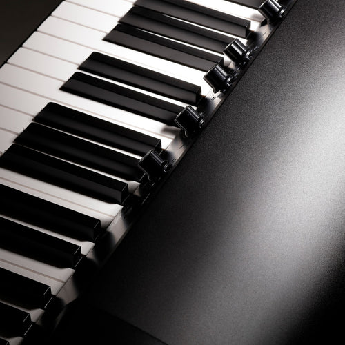 Korg SV273 Stage Vintage Piano - closeup of rear and keys