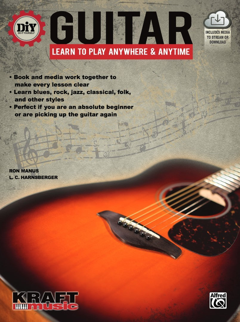 DIY Guitar Book - Learn to Play Anywhere & Anytime