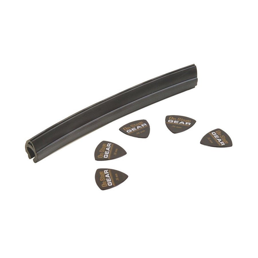 On-Stage Microphone Stand Pick Holder (with 5 heavy picks)