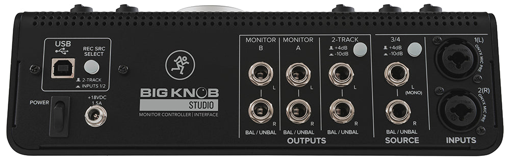 Mackie Big Knob Studio Monitor Controller/Interface – Kraft Mackie Big Knob Studio Monitor Controller/Interface – Kraft