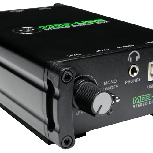 Mackie MDB-USB Passive Stereo Direct Box