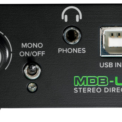 Mackie MDB-USB Passive Stereo Direct Box