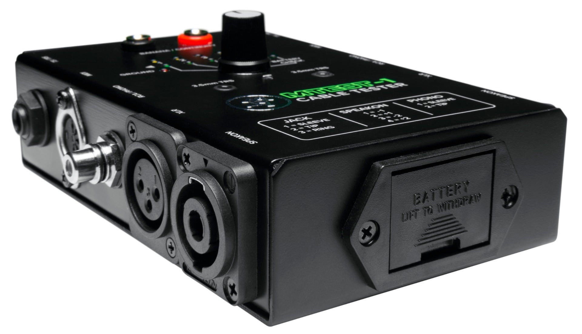 Mackie MTEST-1 Cable Tester – Kraft Music