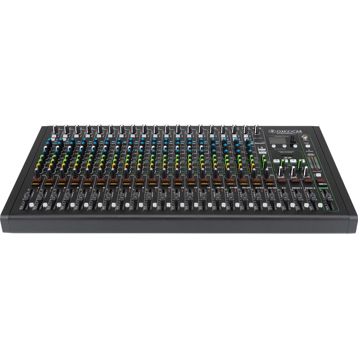 Mackie Onyx24 24-Channel Analog Mixer w/Multitrack USB – Kraft Music
