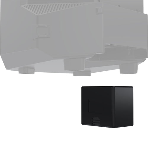 Back view of Mackie Thump Go Battery with Mackie Thump Go (sold separately) shown for reference